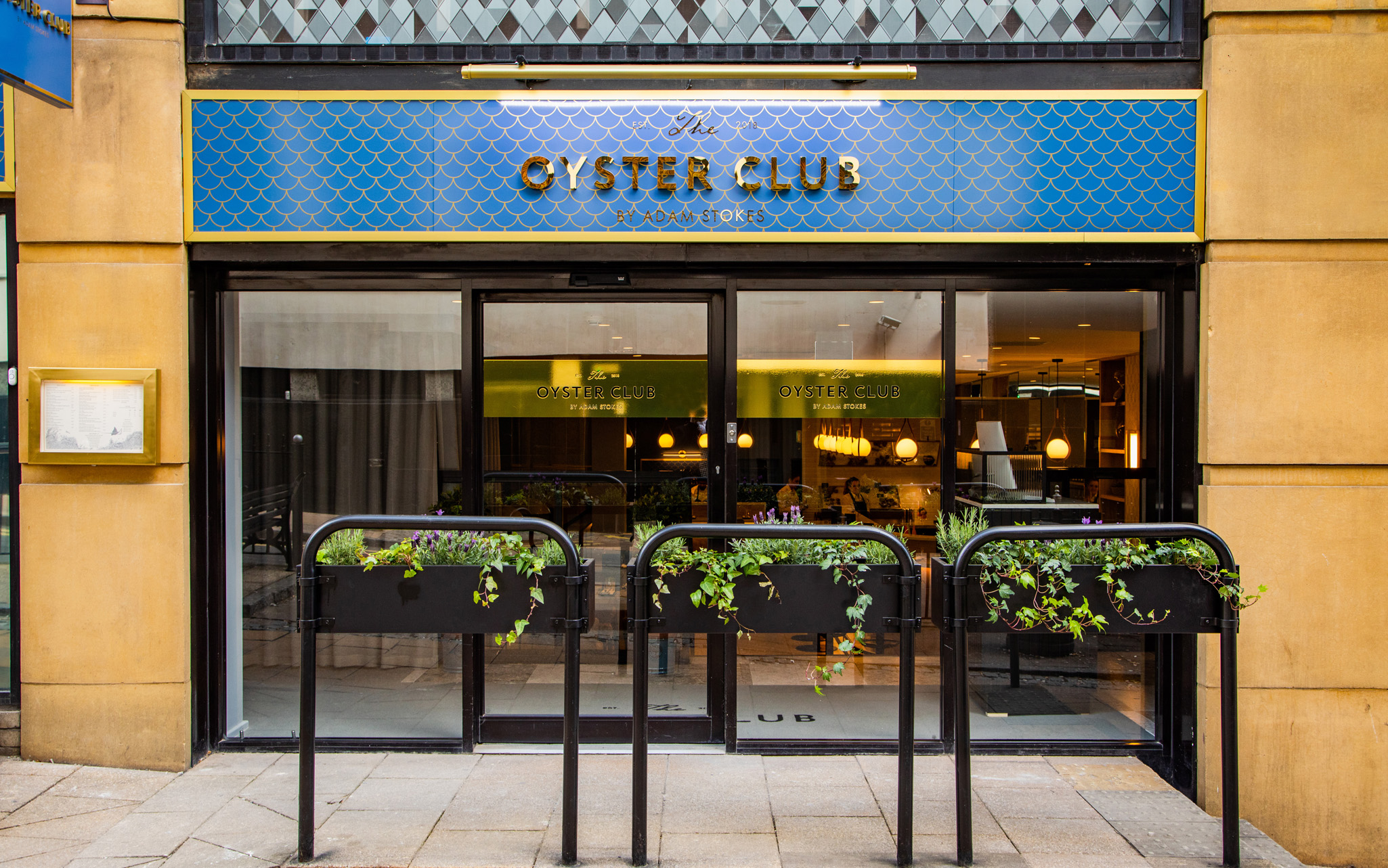 The Oyster Club by Adam Stokes A casual and relaxed approach to dining